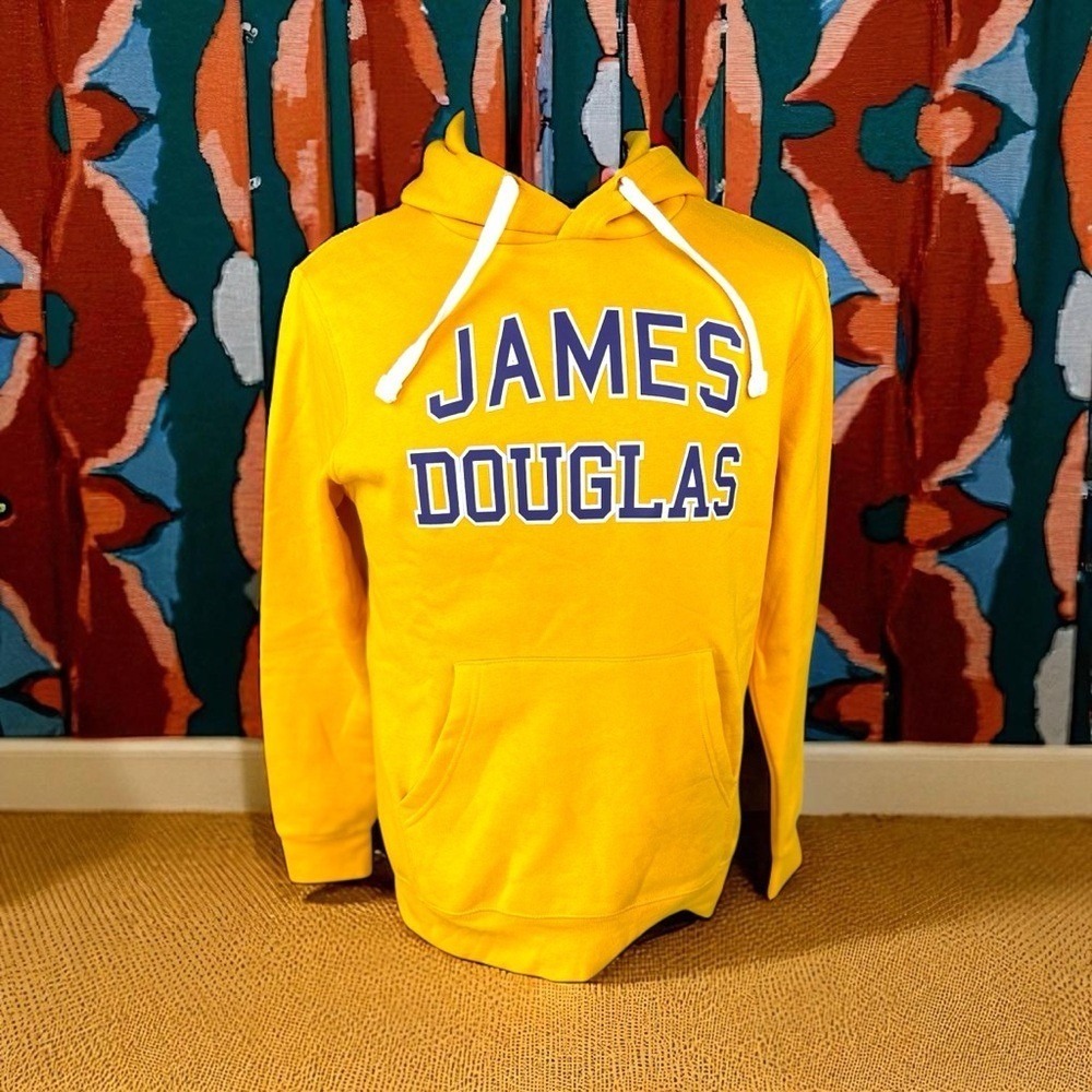 Piambo NWT Size Large Yellow James Douglas Hoodie